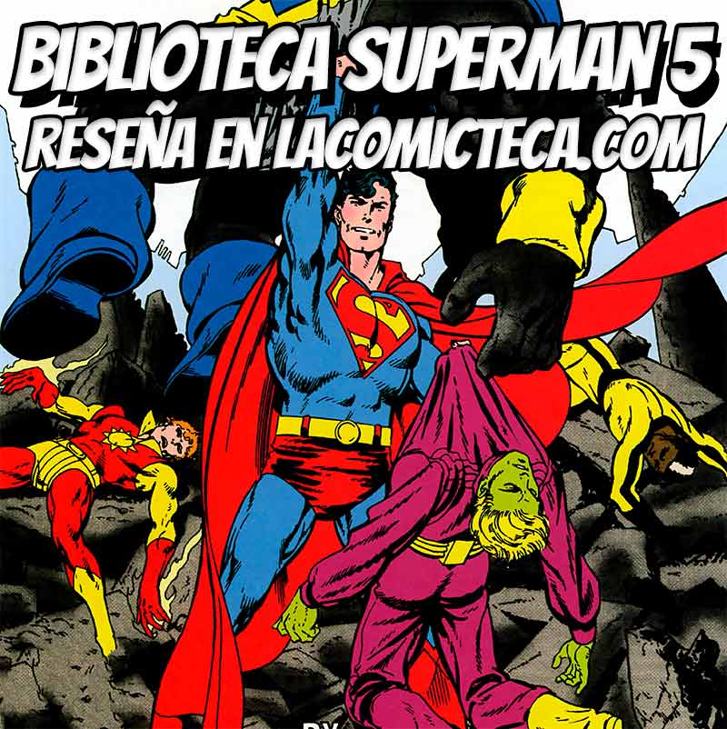 #felizsabado Hoy hablamos de Biblioteca Superman 5, un cierre emocional al problema de Superboy que mezcla épica, nostalgia y paradojas temporales… con un epílogo de Lex Luthor que es pura maldad concentrada. Edita <a href="/PaniniComicsEsp/">Panini Cómics España</a> ¡No os lo perdáis!
👉 lacomicteca.com/biblioteca-sup…