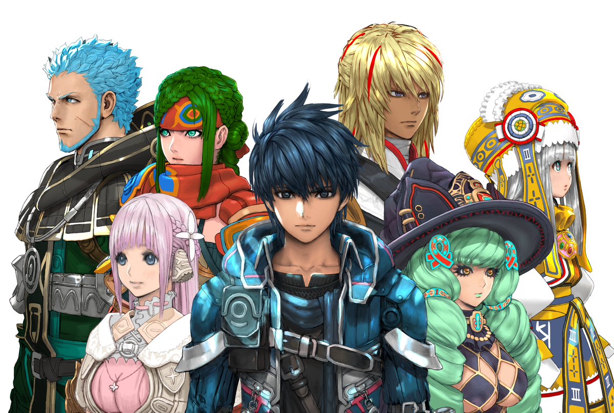 昔描いたスターオーシャン5のメニュー画面