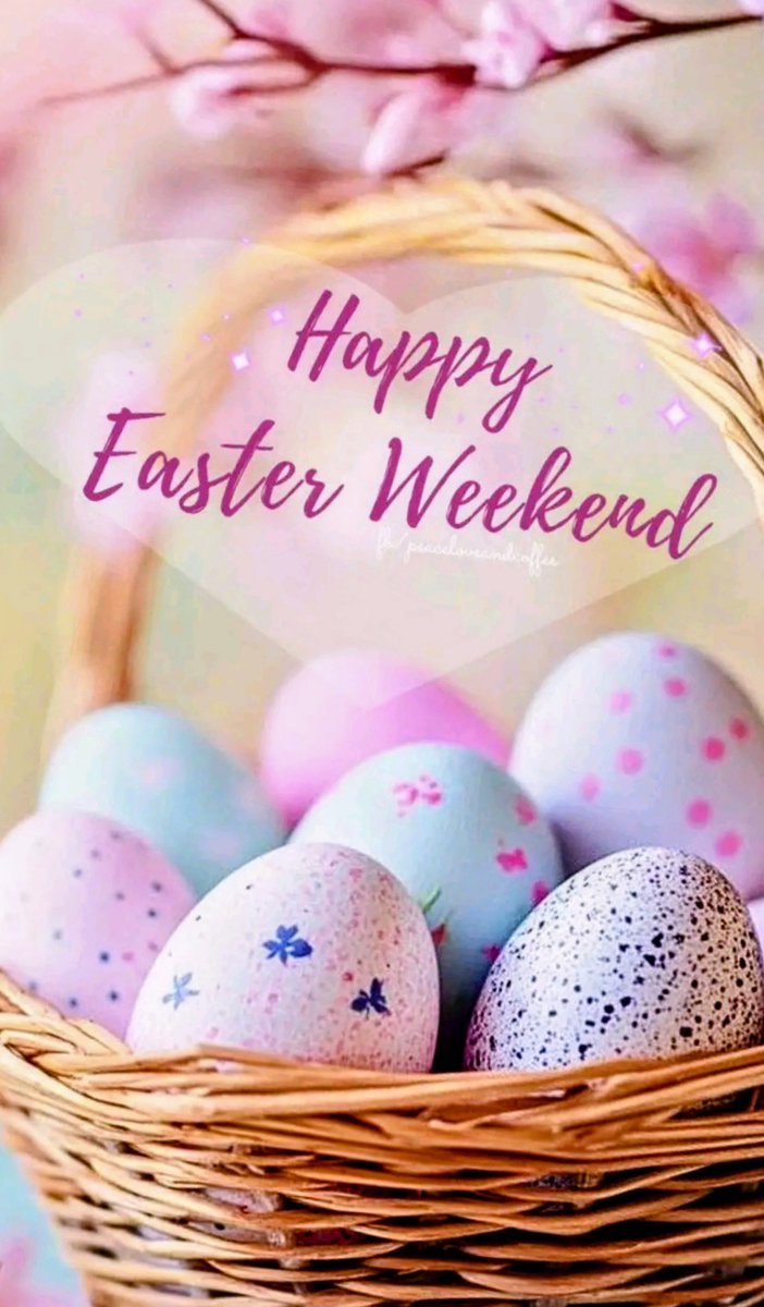 Happy Easter!May peace and grace come. May all evil depart.May the Lord fill our hearts with hope. May this life be not only just, but also joyful, lively, dignified and happy!💛☀️🎊
****************************