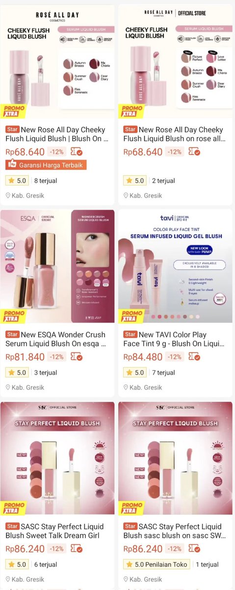 wts skincare makeup blush cushion lippies parfum tweet media