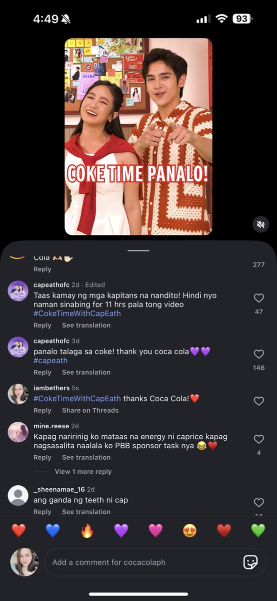 iambethers's tweet photo. @capeathtrend_ @CapEathOfc @gmanetwork @Sparkle_GMA #CokeTimeWithCapEath https://t.co/opJrN0fDQq