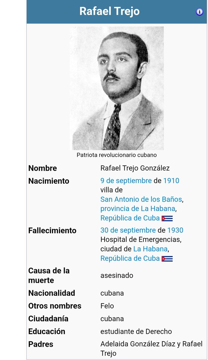 Primer mártir de la FEU,asesinado por hordas machadistas con solo 20 años,paradigma de joven revolucionario.