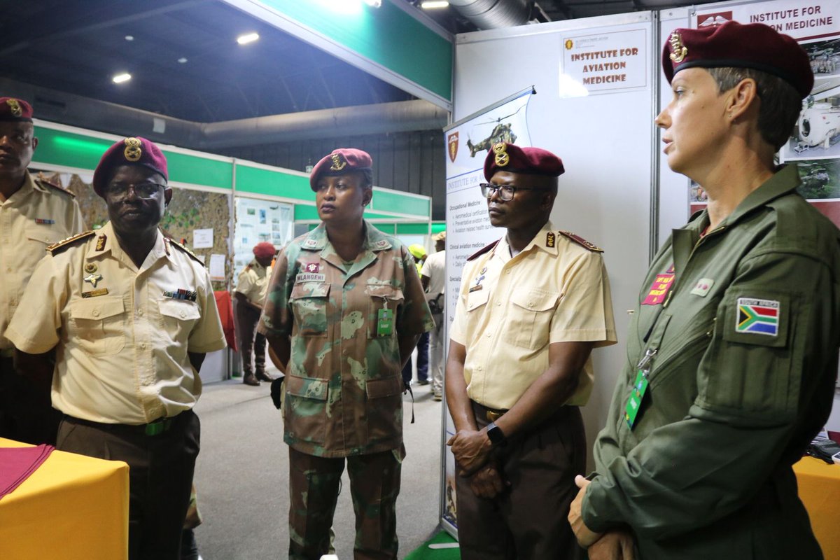 SANDF_ZA's tweet image. #SAMilitaryHealthService Article || The  Institute for Aviation Medicine under the #SAMilitaryHealthService plays a vital role in safeguarding the health, safety, and  performance of aviation personnel. 

facebook.com/share/p/1PCLcM…

#SANDF
#RandShow2026