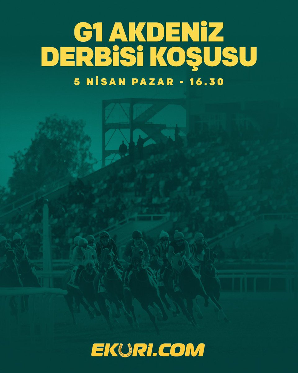 ekuriresmi's tweet photo. Adana'da, G1 Akdeniz Derbisinde, yarışın bitiş derecesini en yakın tahmin eden 3 kişi, sırasıyla 2000 TL, 1000 TL, ve 500 TL bonus kazanacaktır.

En Yakın Tahmin Sırasına göre:
1. 2000 TL Eküri Puan
2. 1000 TL Eküri Puan
3. 500 TL Eküri Puan

Şartlar:
* Üye numaranı yaz.
* Eküri X hesabını takip et.
* Paylaşımı RT yap ve beğen.
*Birden fazla ve gizli hesaplardan tahminde bulunan katılımcıların tahminleri geçersiz sayılacaktır.
https://t.co/CaCf3fCdxi