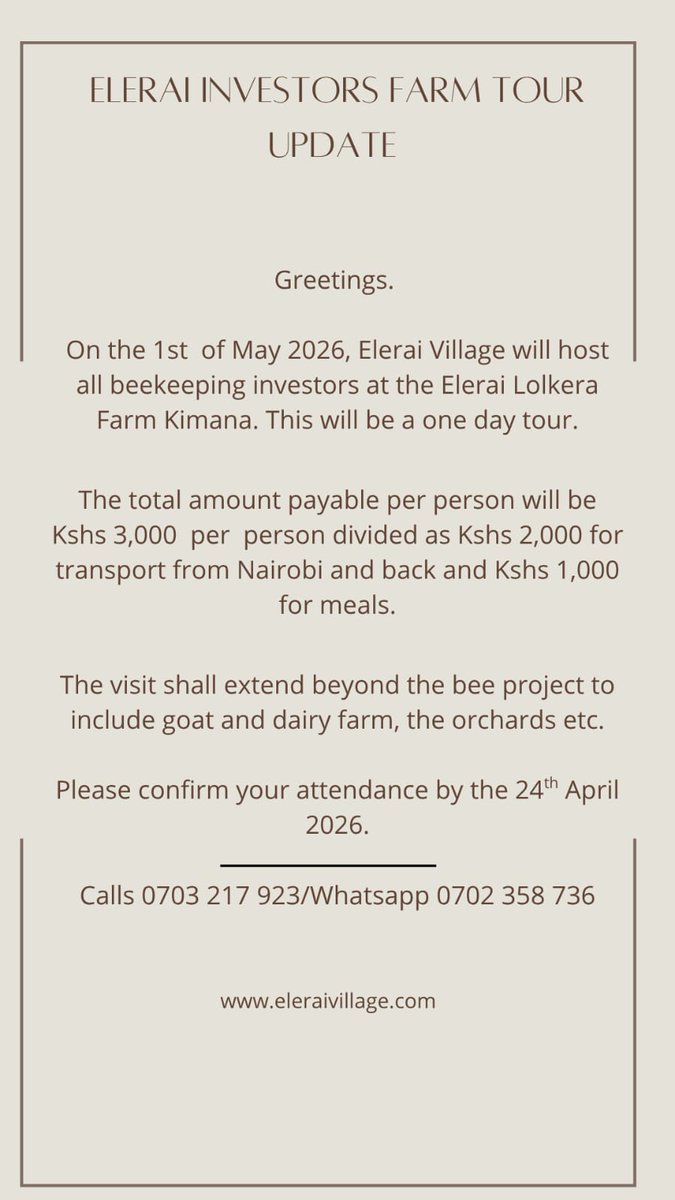 Elerai Lolkera Village 🇰🇪 🇿🇦 tweet media