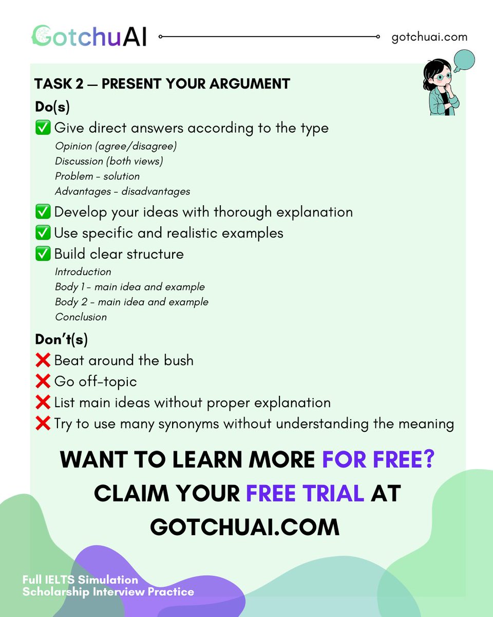 GotchuAI | AI-based IELTS Simulation tweet media