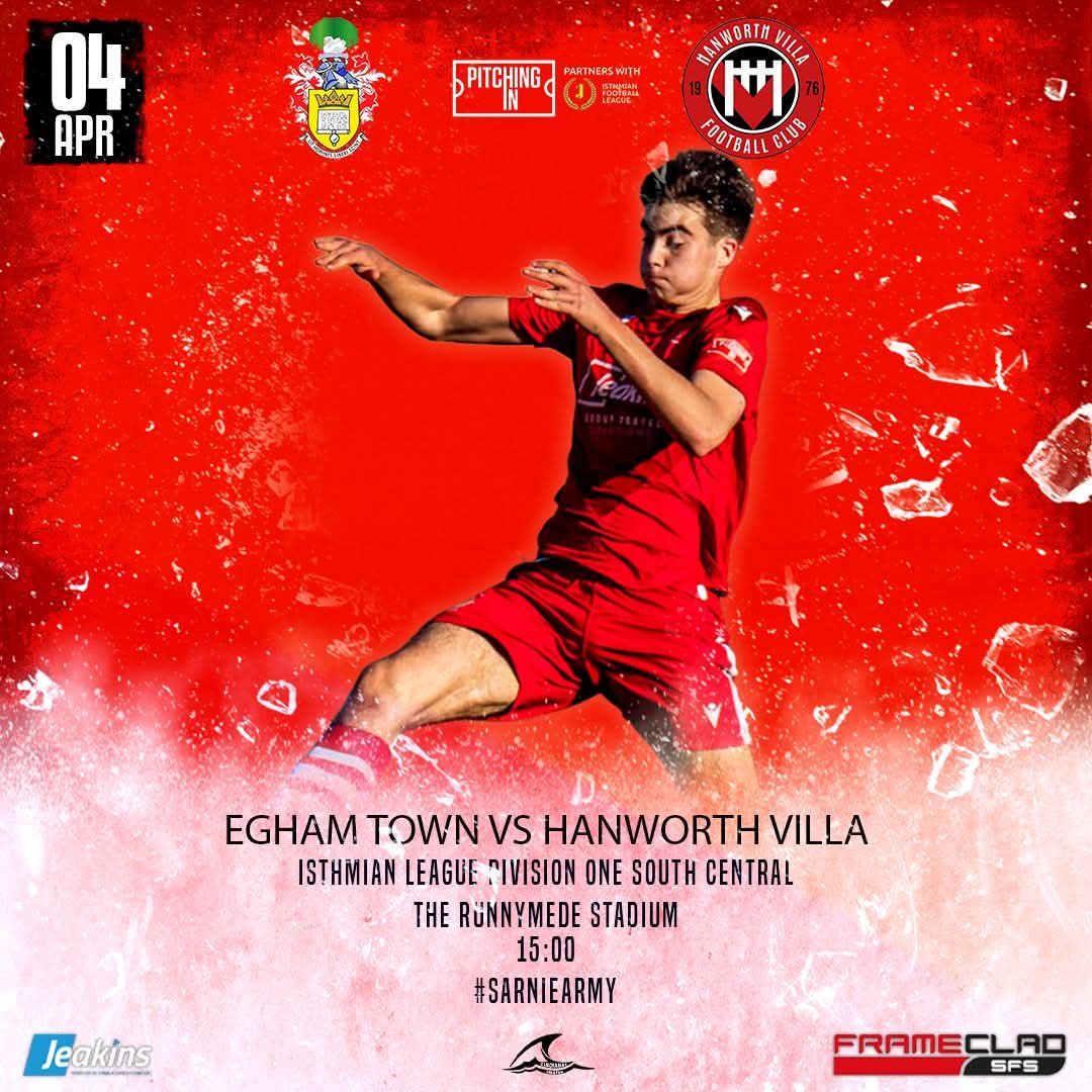 EghamFCOfficial's tweet photo. Easter weekend football 🍫🐣 Egham 🆚️ hanworth villa lets search for  another 3 points on  Easter weekend up the Egham ⌚️15:00 pm #sarniearmy #etfc #sarnies #backathome https://t.co/PZSvAlg56q