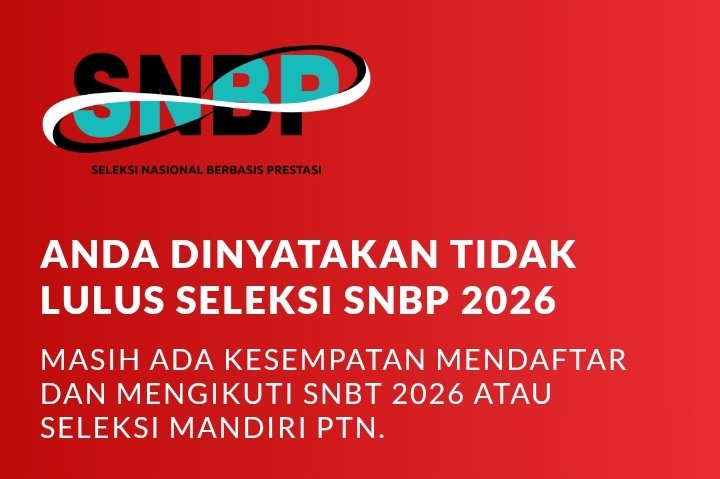 donadbuladdd's tweet photo. BELUM LOLOS SNBP? tenang! Ini jalur yang bisa kamu daftar selain SNBP / SNBT

A thread by @donadbuladdd ✨ https://t.co/LJWuIKsVZF