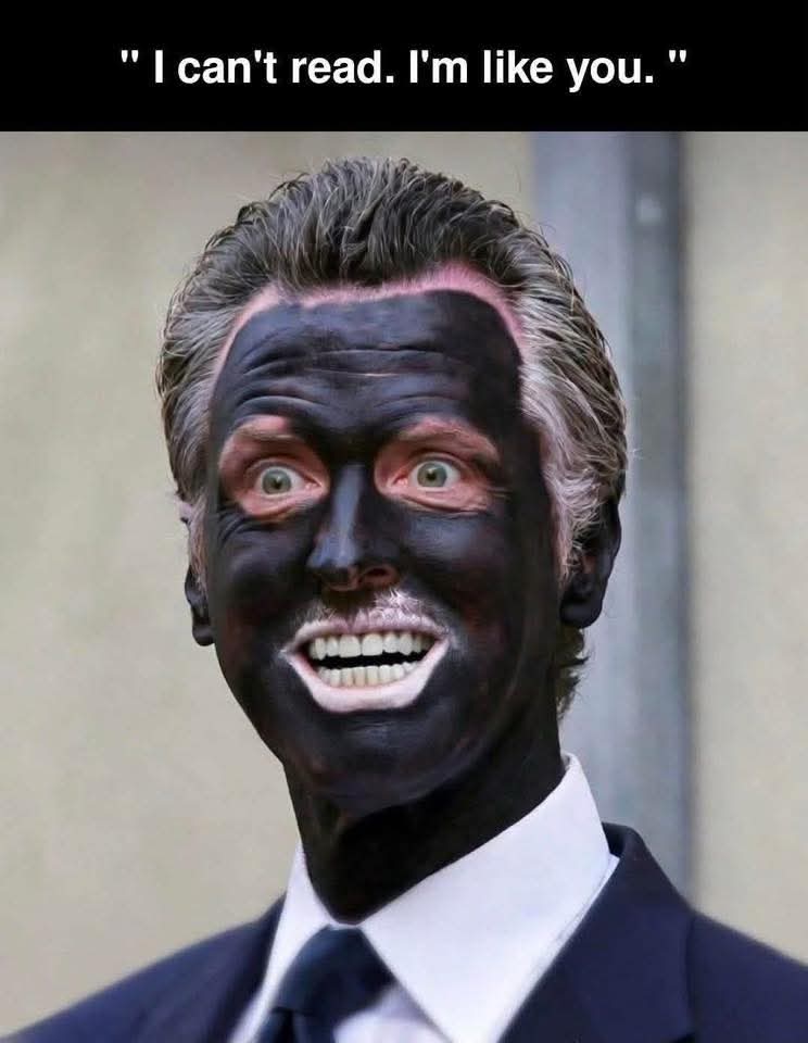 ScottsPBisAdick's tweet photo. @GavinNewsom You mean SAVING the Vote... 🤣😆🤣 YOU are NEVER going to be President!!! 🤣🤣🤣 https://t.co/hwgyYK5nhv