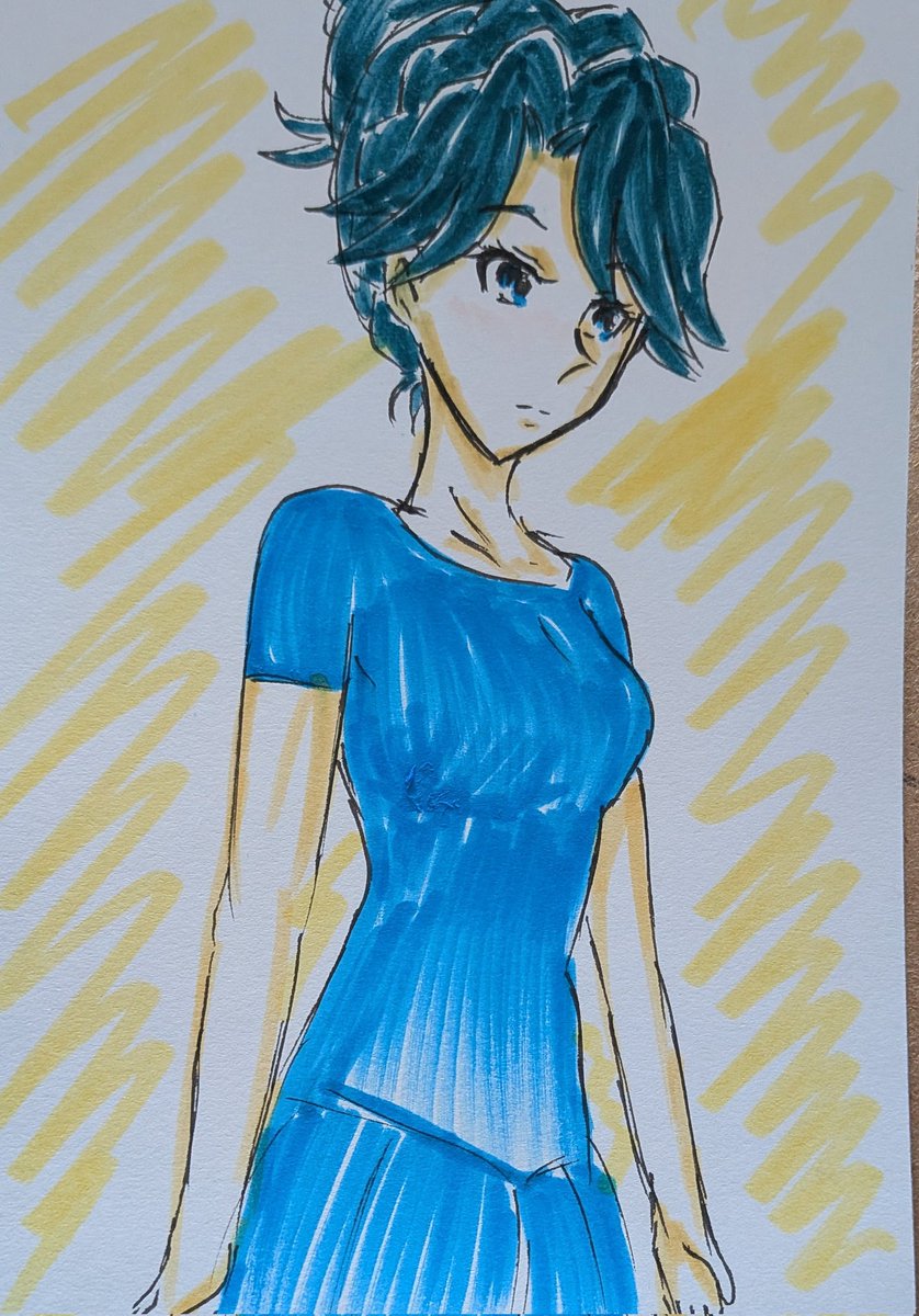 「#ゴープリ10周年なので海藤みなみさん3733枚描いてお祝い (1578.157」|沖庵のイラスト