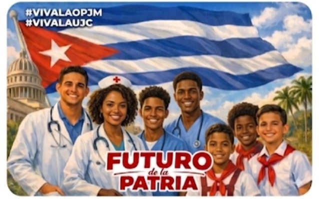 Desde Mozambique🇲🇿 ,las Brigadas Medicas cubanas🇨🇺 ,Felicitan Nuestros Niños y Nuestra juventud  Cubana ,en su Aniversario 64 UJC y 65 de OPJM,futuro de Nuestra Patria🇨🇺
#VivaEl4deAbril
#CubaCoopera 
#SolidaridadConCuba
#ContraElBloqueo
#CubaNoEstáSola 
#CubaEstáFirme