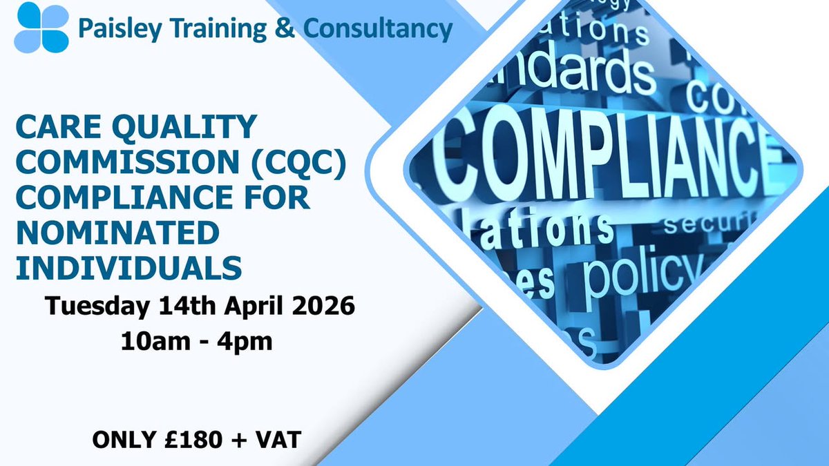 Paisley Training and Consultancy tweet media