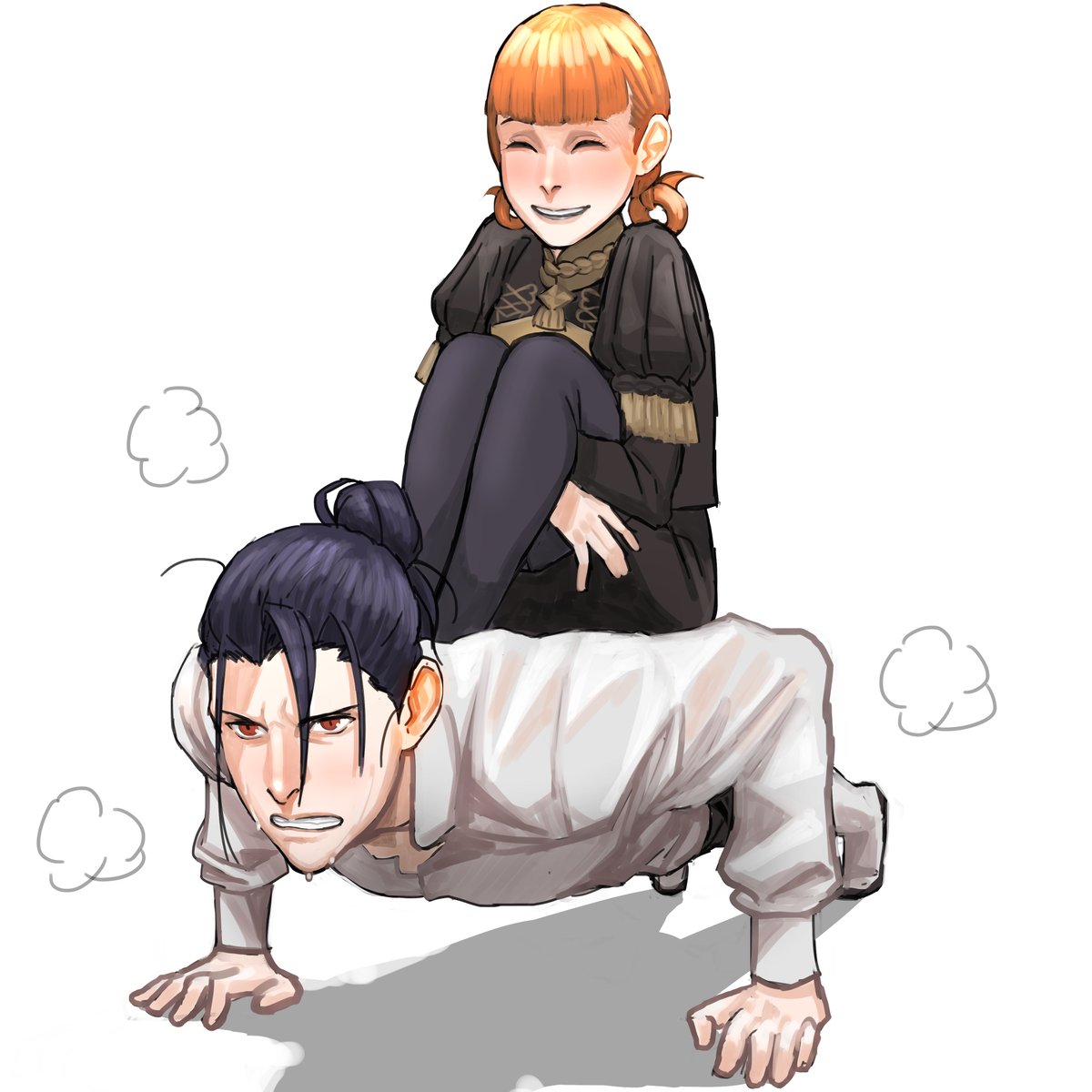 nanbu32's tweet image. 青獅子らくがき
 #FireEmblem #FireEmblemThreeHouses #FE3H