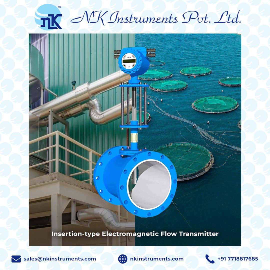 HIGH-PERFORMANCE INSERTION-TYPE ELECTROMAGNETIC FL..For more info visit...nkinstruments.org/latest-update/…