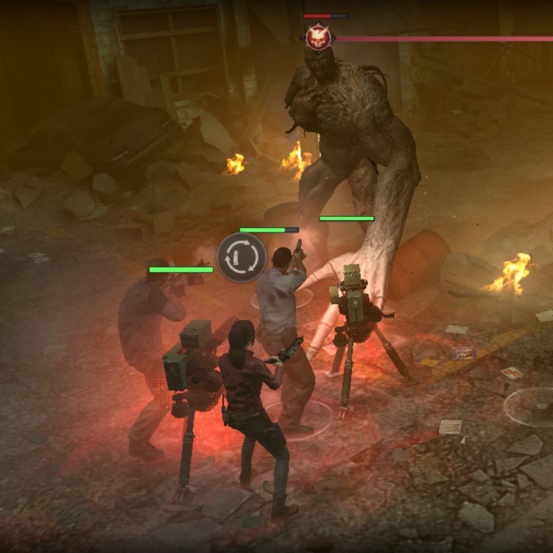 grilpain's tweet photo. Je joue depuis au moins 2 mois à Resident evil survival unit et franchement j'aime beaucoup l'aspect stratégie et communautaire, en plus il y a des gros monstres 😅 #ResidentEvil #ResidentEvilSurvivalUnit #Survival #MobileGame https://t.co/wOxOgGjsIq