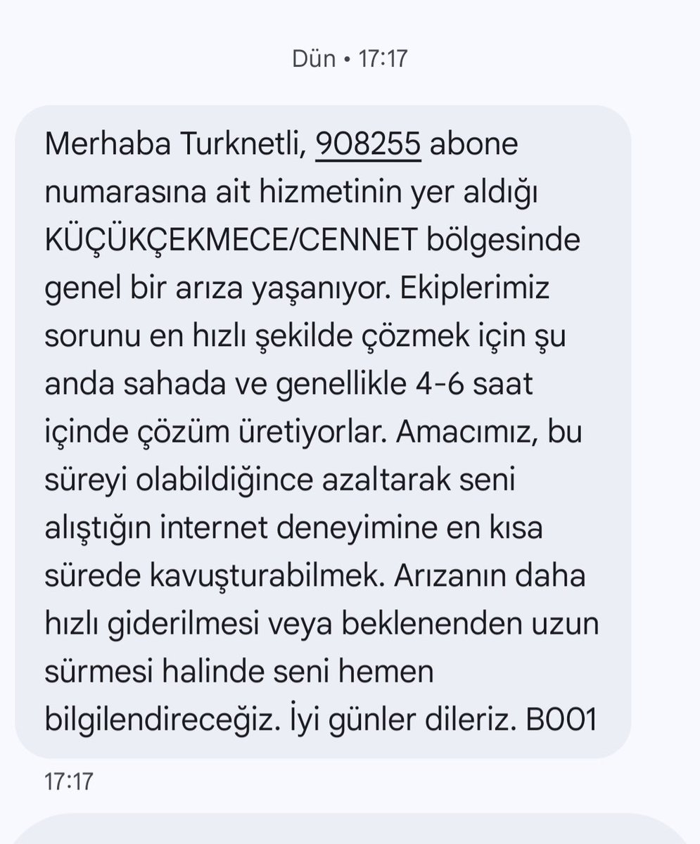 tolgaCoder's tweet photo. 5G’ye geçtik, çağ atladık diye övünüyoruz ama ev interneti 1 gündür yok 😅
2026’da hâlâ basit bir arıza giderilemiyorsa bu nasıl altyapı?
Biraz hız değil, biraz çözüm bekliyoruz artık.
@Turknet @TurkNetDestek https://t.co/6KdrYmBwdN