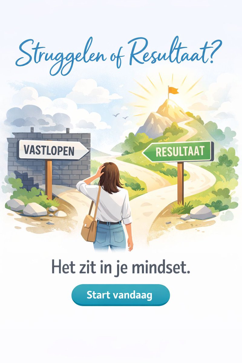 Voel je dat je vastloopt ondanks al je inzet? Het verschil tussen struggelen en resultaat zit in je mindset. Start vandaag: lorettabormindsetcoaching.com.  #Mindset
#PersoonlijkeGroei
#Motivatie