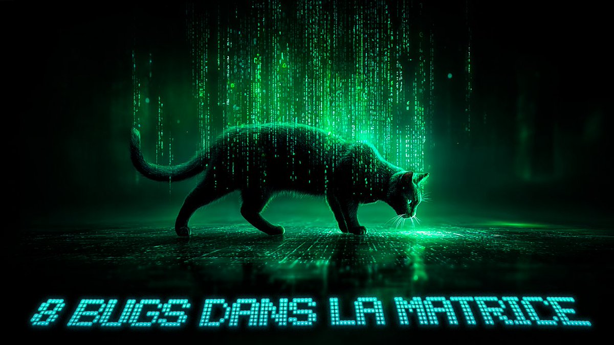 c_nawak's tweet photo. Dans cet épisode, on explore 8 nouvelles histoires incroyables de bugs dans la matrice ! On s’enfonce dans l’iceberg, c’est par ici que ça se passe : https://t.co/2CHcVYIquv https://t.co/563PwxSSw6