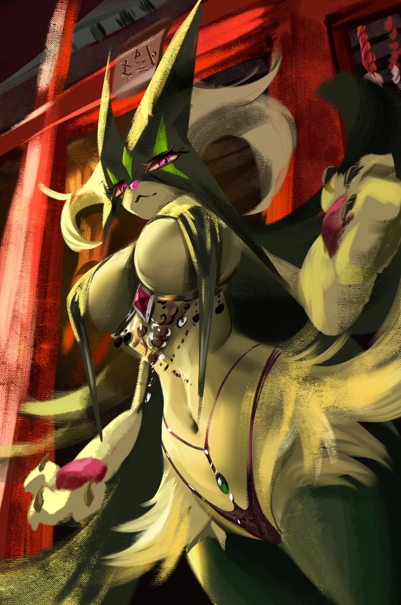 looo_today's tweet photo. 魔幻假面喵 (^. .^꜀ )꜆੭  マスカーニャ
#pokemon
#furry #メスケモ #マスカーニャ
#寶可夢 https://t.co/nD6Da0yNsz