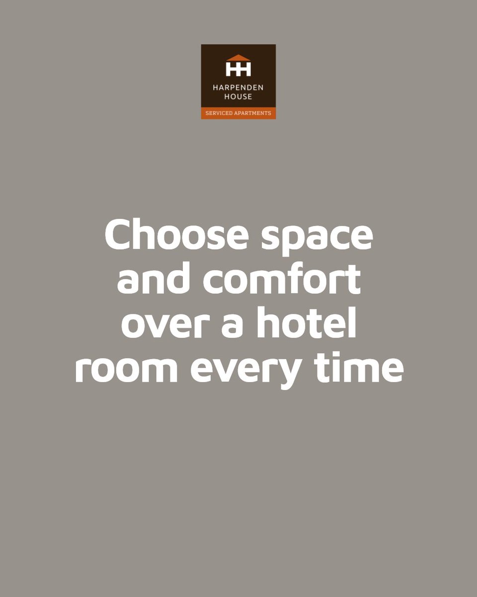 HarpendenHouseA's tweet image. Serviced apartments offer more than a hotel room: a full kitchen, living space, laundry facilities, and often better rates for longer stays. Hotels are great for short visits, but for comfort and flexibility, apartments win every time. #harpendenhouse #shorttermlet #accommodation
