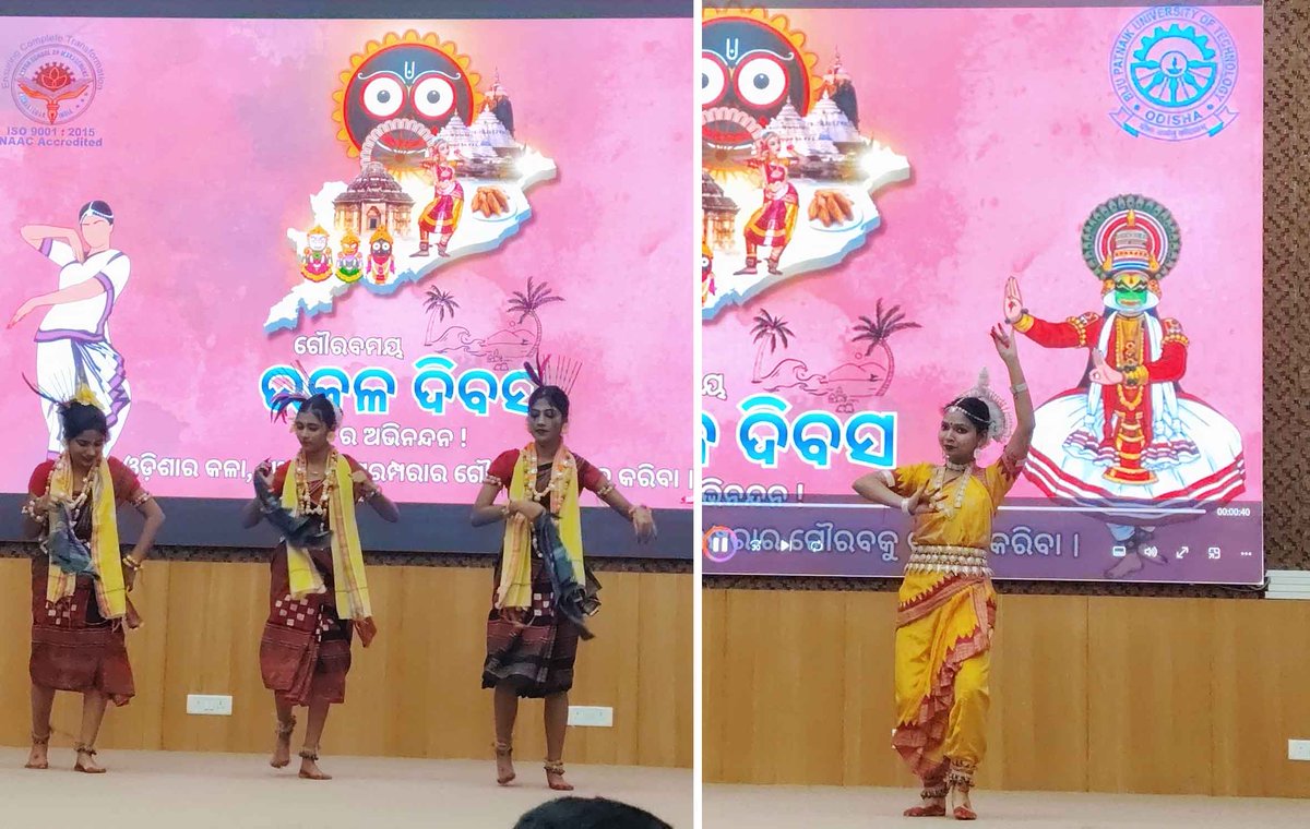 of_Astha's tweet photo. Bande Utkal Janani!
Celebrating the spirit of Utkal Divas at ASTHA School of Management! On April 2nd, 2026
We came together to honour the rich heritage and culture of Odisha.
#asthaschoolofmanagement #UtkalDivas #Odisha #ASTHAproud #CulturalCelebration https://t.co/lyis8SlJ0I