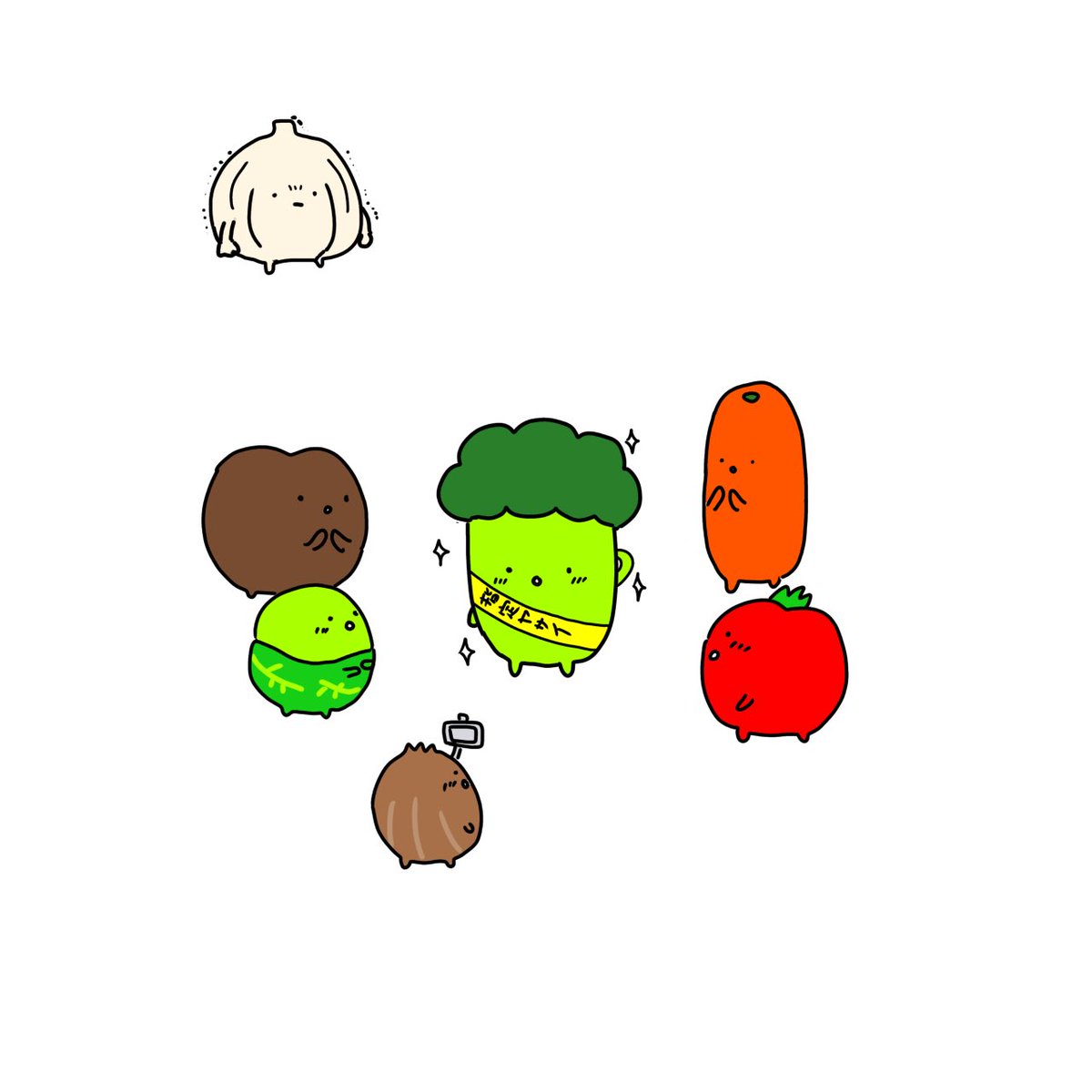kiirotorachan's tweet photo. なんかさ、指定野菜になったよ

#イラスト
#ゆるいイラスト
#創作イラスト
#野菜イラスト https://t.co/GY6gABxSXw