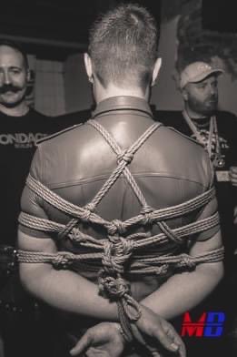 Bondageboy13's tweet photo. Last time I wore my leathers to @mancsbound I was in a tight hogtie maybe a repeat needs to happen https://t.co/QQbkIVwl6U