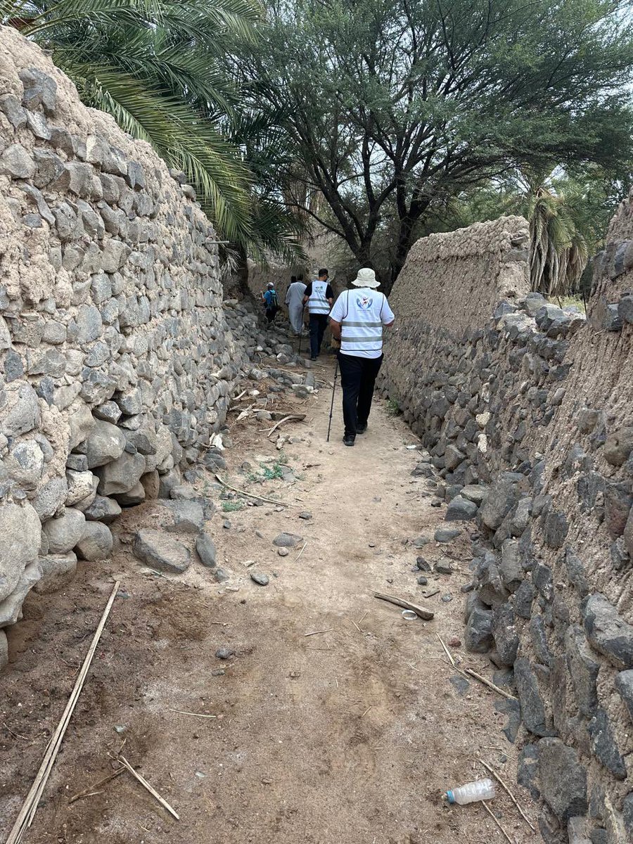 smhbuhairi's tweet photo. شرُفت بالمشاركة في هايكنج محافظة الحائط، بتنظيم جمعية الخدمات الرياضية في أجواء رائعة وعلى مسار يعبق بالتاريخ والتراث حيث امتزج جمال الطبيعة بأصالة المكان في تجربة مميزة لا تنسى ..!
شكراً
@FadakHikingClub 
@alhait_mun 
@sportgalhait 
ولجميع المنظمين والمشاركين https://t.co/i98mdtUxsx