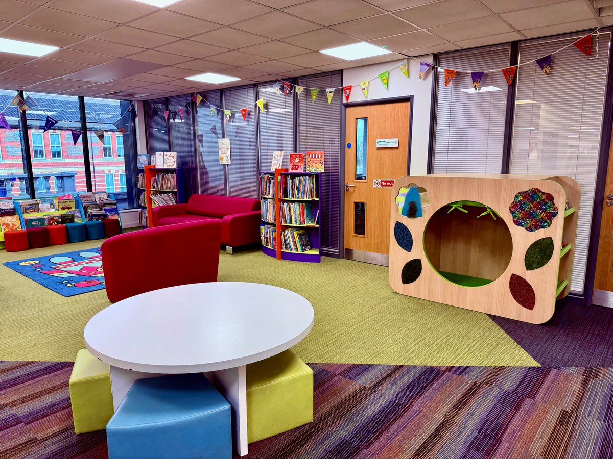 CaerphillyLibs's tweet photo. To celebrate Autism Acceptance Week, we would like to share the positive work of our service. Thanks to grant funding (facilitated by The National Library of Wales) we are delighted to reveal these beautiful sensory dens, recent additions to Caerphilly and Risca libraries. We https://t.co/D8L8McB1Kw