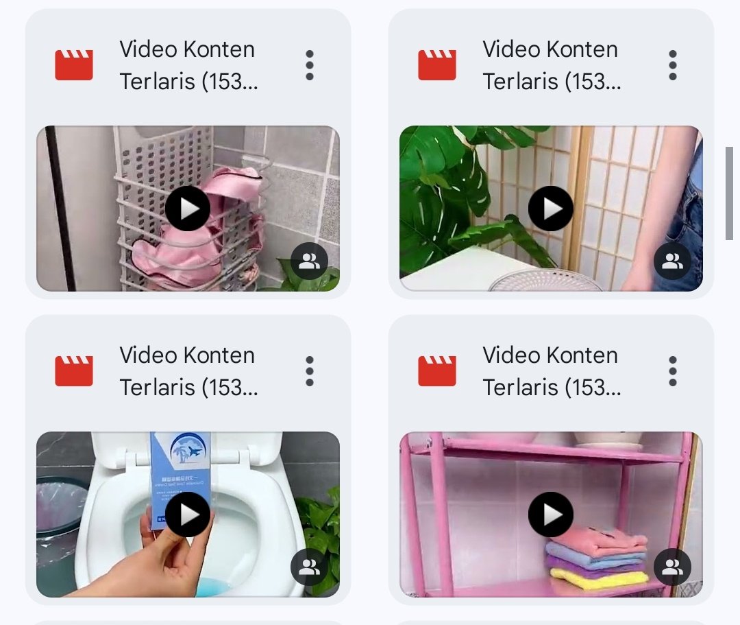 Rasmll's tweet photo. Video Affiliate siap upload!

10.000+ Video dengan kualitas HD.
ga ribet take video lagi.

Videonya bisa kamu upload dimana saja, di Tiktok, Shopee Video,atau reels
Tinggal poles dikit aja kalo mau lebih menarik 😍

Akses video ���️
https://t.co/uYflk2rbAO

#zonauang #zonaduit https://t.co/sKSBKNck3P