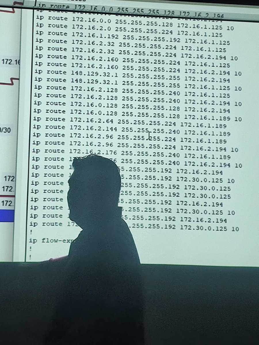 notttttm's tweet photo. De todo menos dejarnos usar OSPF https://t.co/cEHytXsTzU