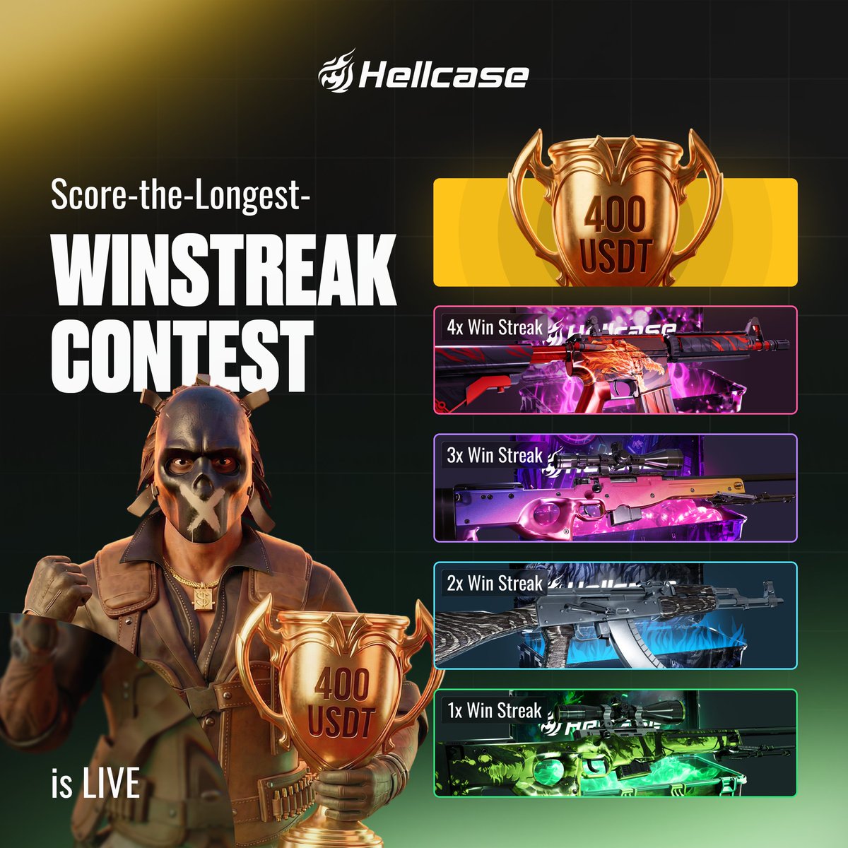 Hellcase🔥 tweet media