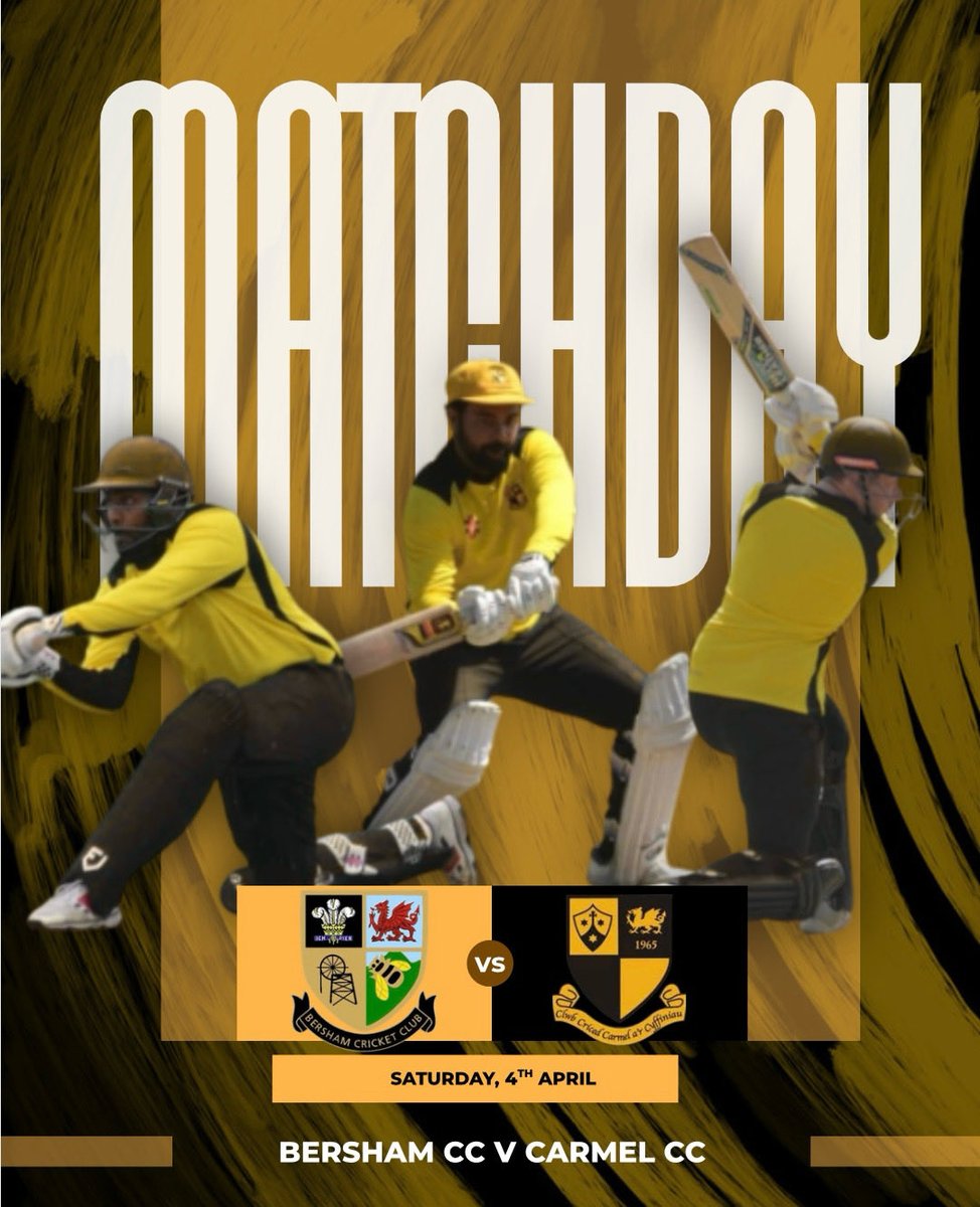 CarmelCricket's tweet photo. Carmel 1st XI hit the road as we travel to Bersham for our first game of the season. A great chance to get minutes in the legs, build momentum, and set the tone for the summer ahead 🏏

All support welcome — let’s get started 👊
#CarmelCricket #PreSeason #GameDay https://t.co/sJo3Av8Klt