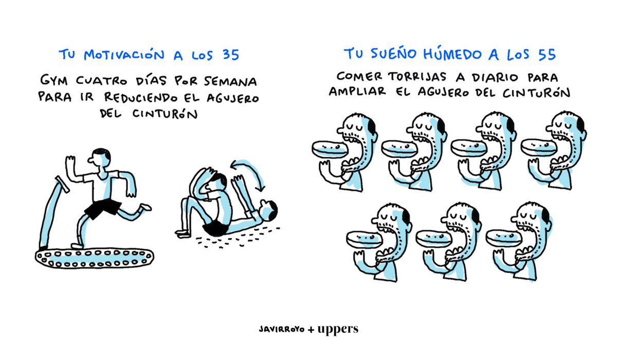 javirroyo's tweet image. Con treinta y picos soñabas con reducir el cinturón a golpe de Gym. Ahora sueñas con avanzar agujeros a golpe de torrija rica. Mmmmmmmmm ¿no os pasa?
.
Mi colaboración por un mundo mejor para @upperslife
.
#torrija #cinturón #felicidad #Uppers #SoUpper #javirroyo