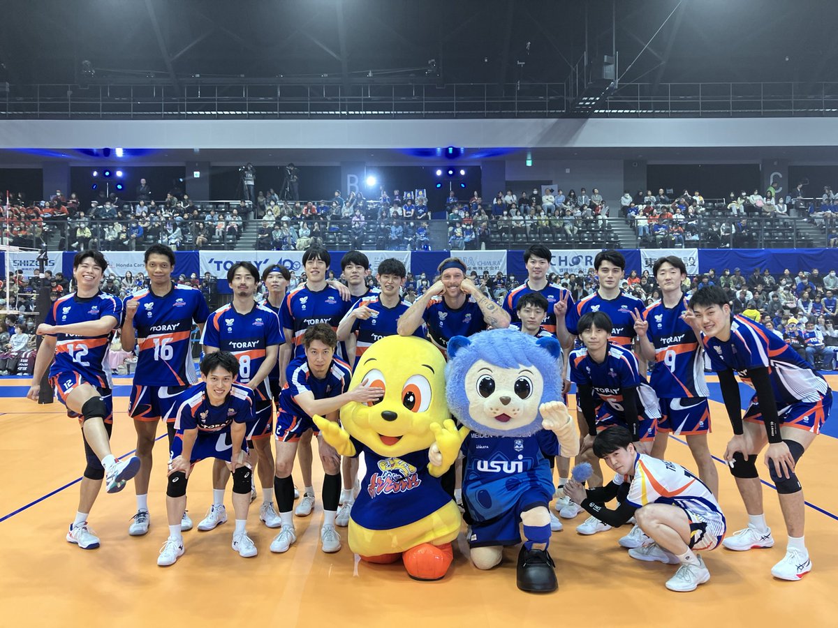 東レアローズ静岡 tweet media