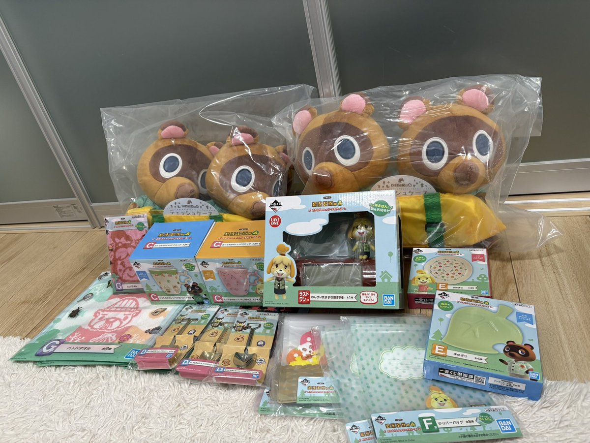 omegafai's tweet photo. 一番くじ買いすぎた https://t.co/VNybvQ0t9D