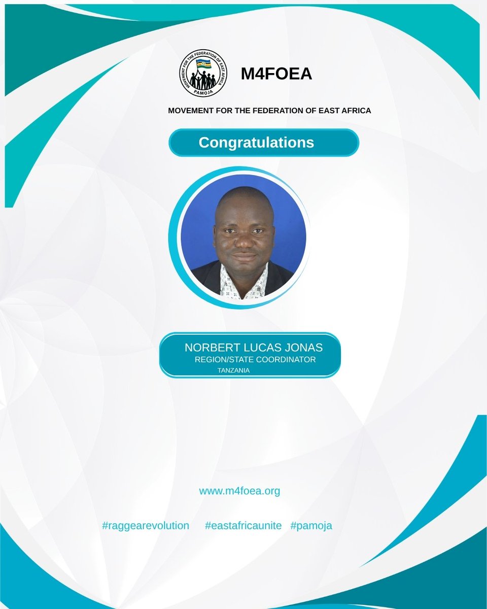 Movement For the Federation of East Africa tweet media