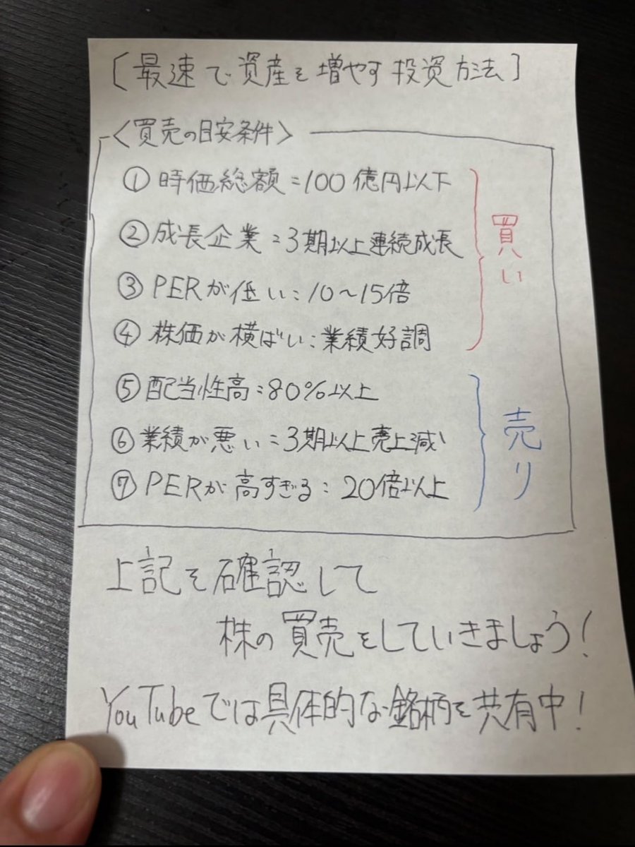 前澤友作@日本株の初心者ガイド tweet media