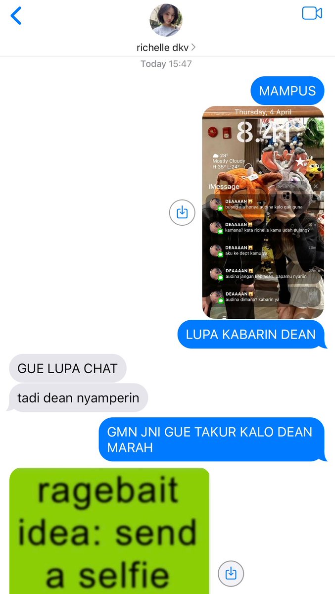 hiuchesta's tweet photo. #ryulasa #ivoryflowz 
audina mencoba ragebait pacarnya https://t.co/qY08XN6rbR