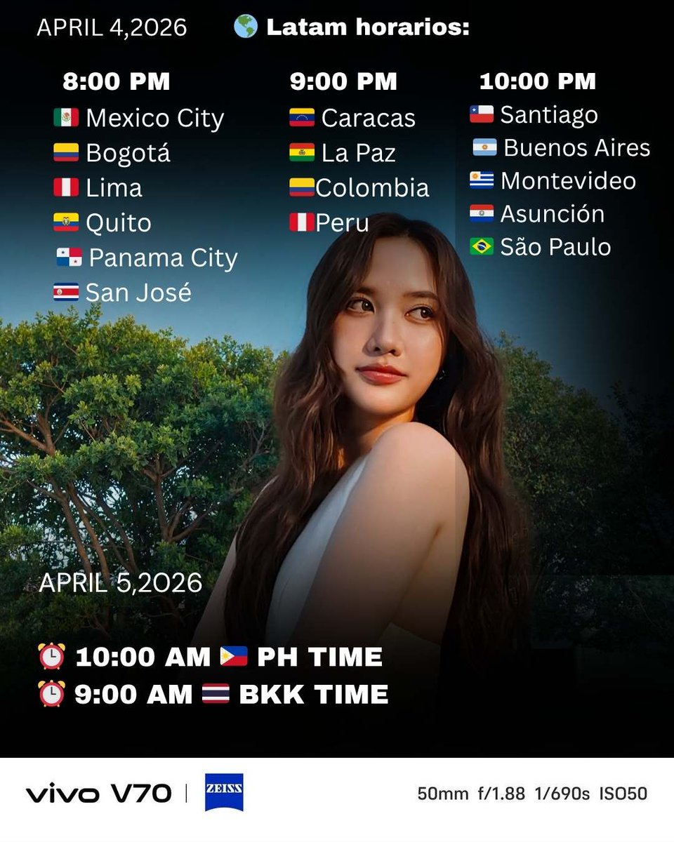 FreenTrendsttr's tweet photo. To celebrate @srchafreen's collab with @vivo_phil, let's join our PH #GIRLFREEN  and light up the timeline together on Easter Sunday.

Big thanks to @girlfreenphil  for organizing this TP

📆 April 5, 2026 
⏰ 10:00 AM PHT
🔠 SAROCHA X VIVOPH V70
📈 #.vivoV70GlowWithFreen https://t.co/JhWrnCnKy8