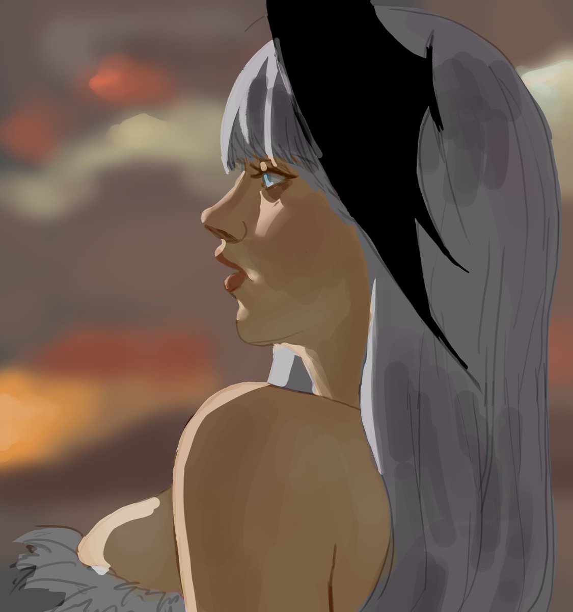 avazeart's tweet photo. A color exercise based on a 3D model study.

#art #painting #digitalart https://t.co/qYmV8EiRBW