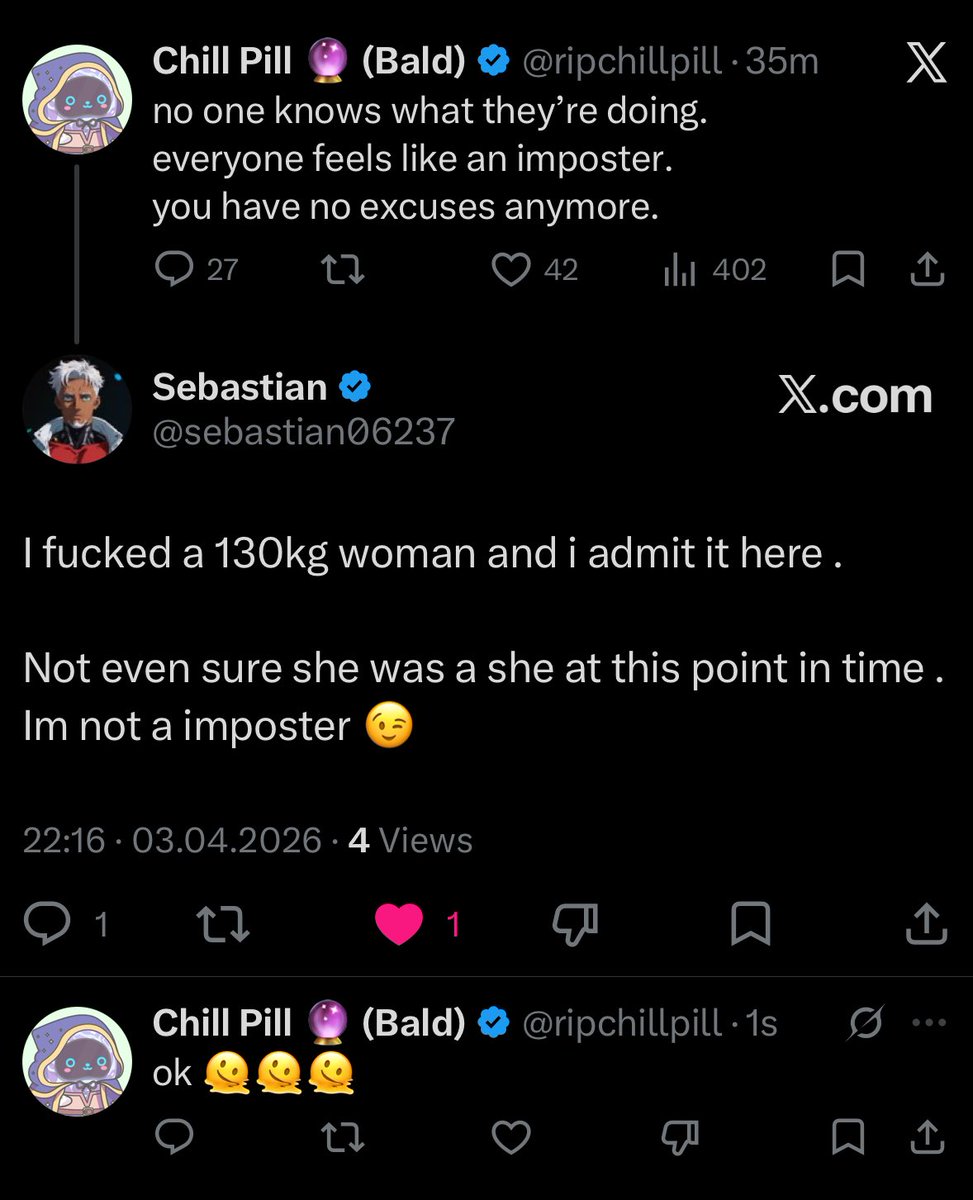 Chill Pill 🔮 (Bald) tweet media