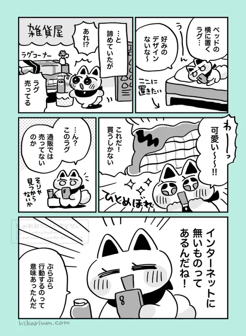 絵日記まんが「インターネットにないもの」
#ヒカリビタミン絵日記 