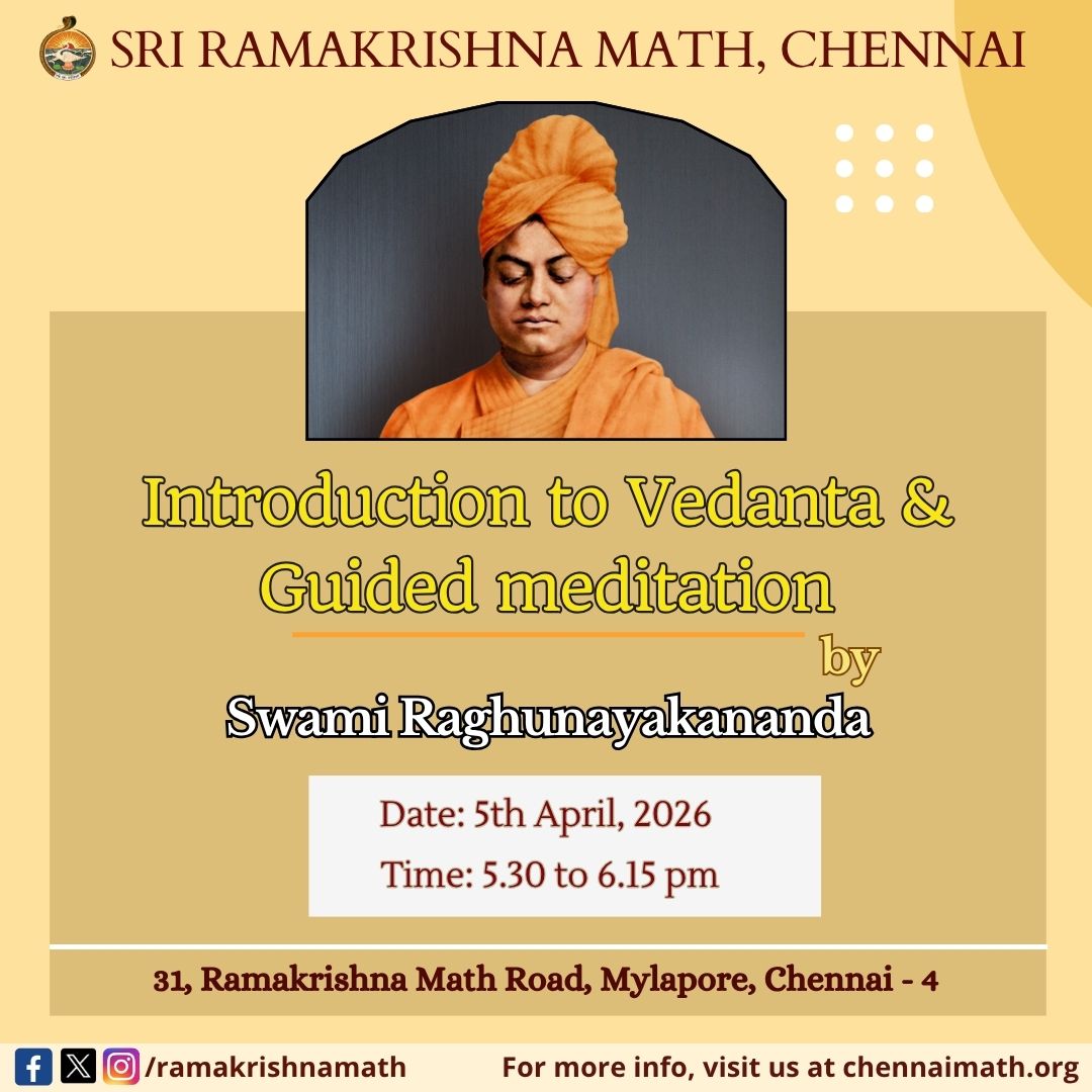 Sri Ramakrishna Math tweet media