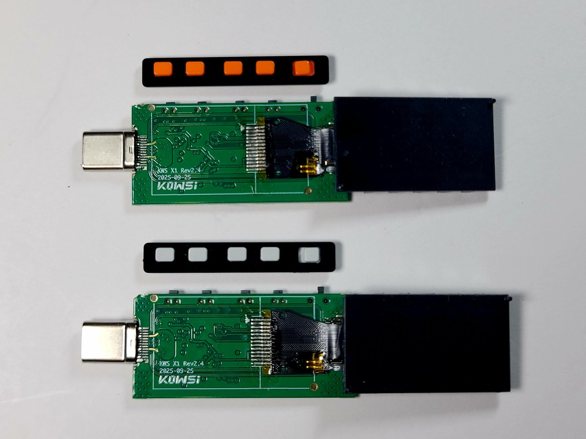 KWS-X1とUT01CのVer.1.0.5を入手した。中身がまったく同じだった。
#USBテスター #KOWSI