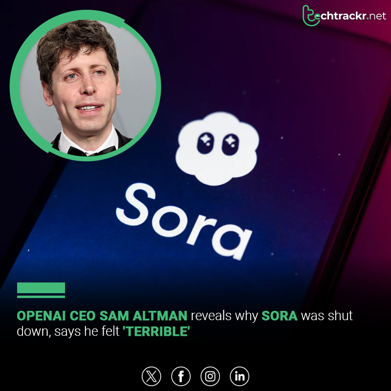 TechTrackr_net's tweet photo. Sam Altman says limited compute led to Sora’s shutdown, as OpenAI shifted focus to a bigger breakthrough.

#SamAltman #OpenAI #Sora #AI #Compute #TechDecisions #Innovation #AIIndustry #TechTrackr #TechNews https://t.co/V8CUkj7U2S