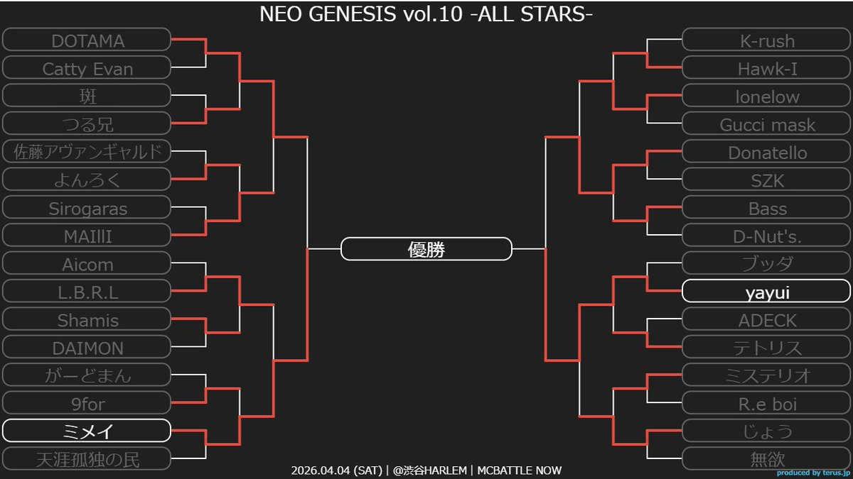 MCBATTLE NOW tweet media