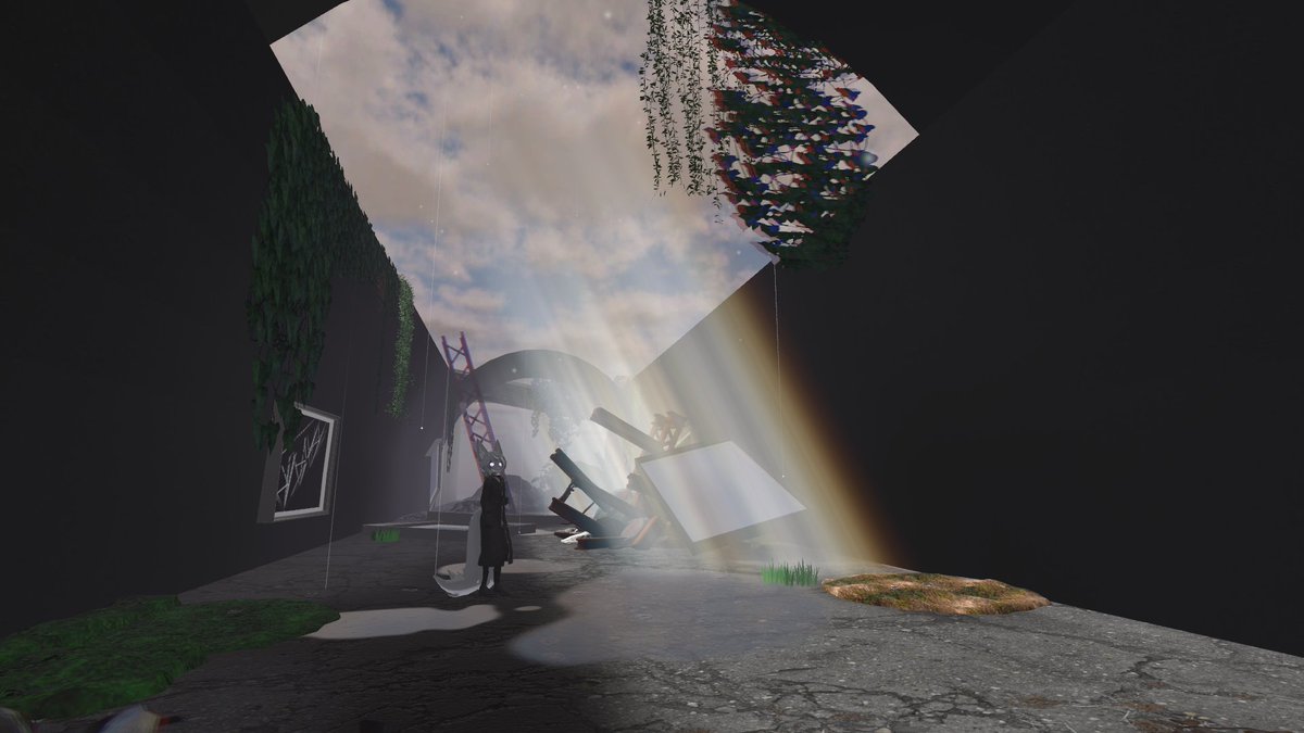 A hooded figure/ 'レヴィン' tweet media