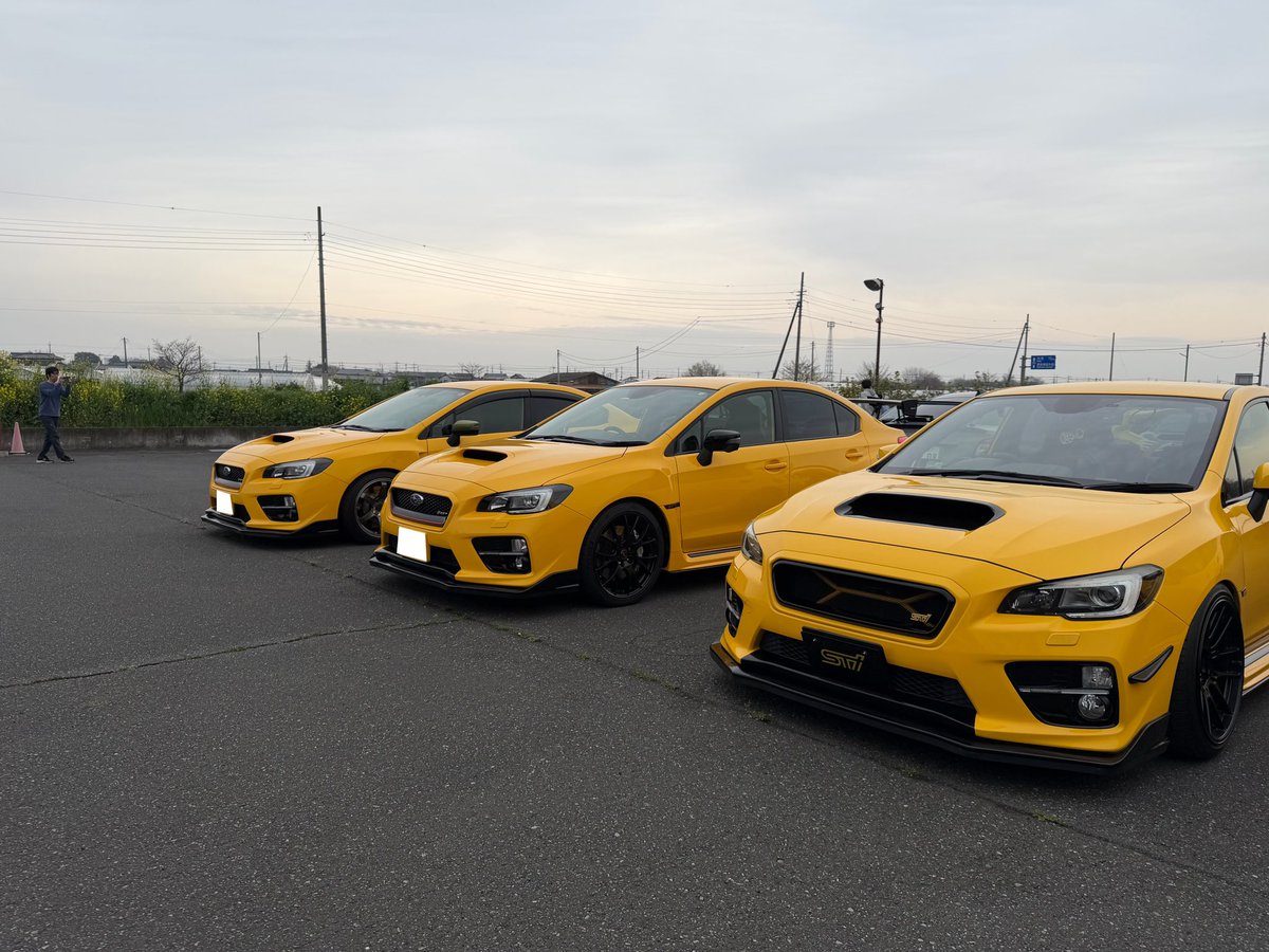 S210が3台、圧巻でした！！！マグネタイトグレーかっこよすぎた！
S207イエローもカスタム凄すぎて驚きでした！！！