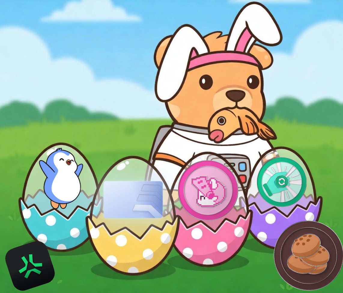 Have a wonderful Easter weekend !! 
Don’t forget to claim your Secret and Flash badges — there’s still time left.  

Stay bearish! 🐻